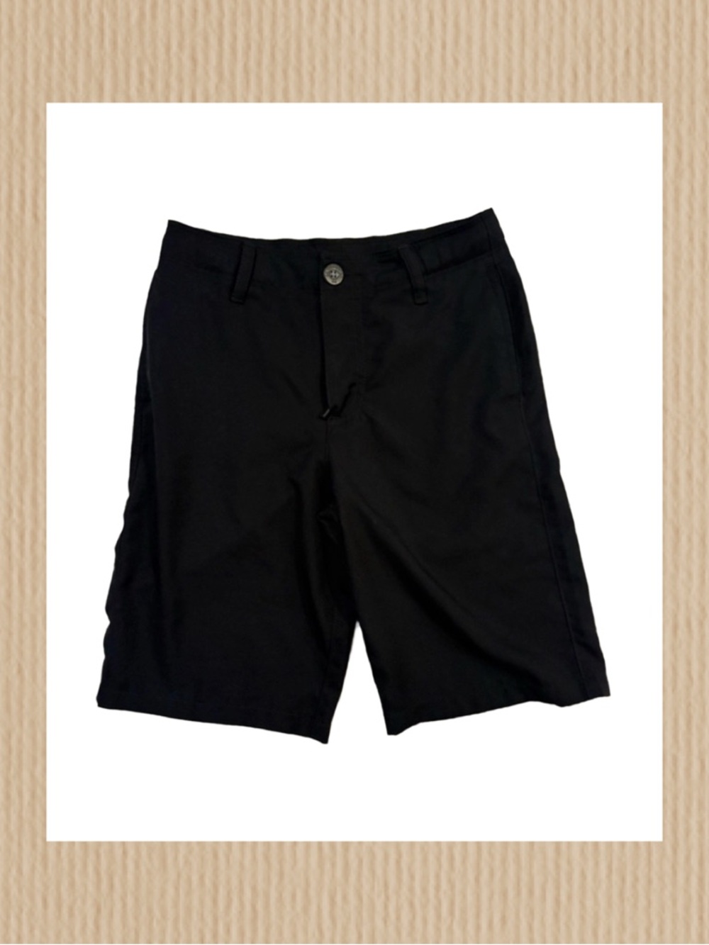 🧵 Big Boys Under Armour Black Casual Shorts